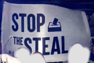 [Stop the Steal flag]